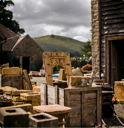 A stunning array of Indian architectural elements