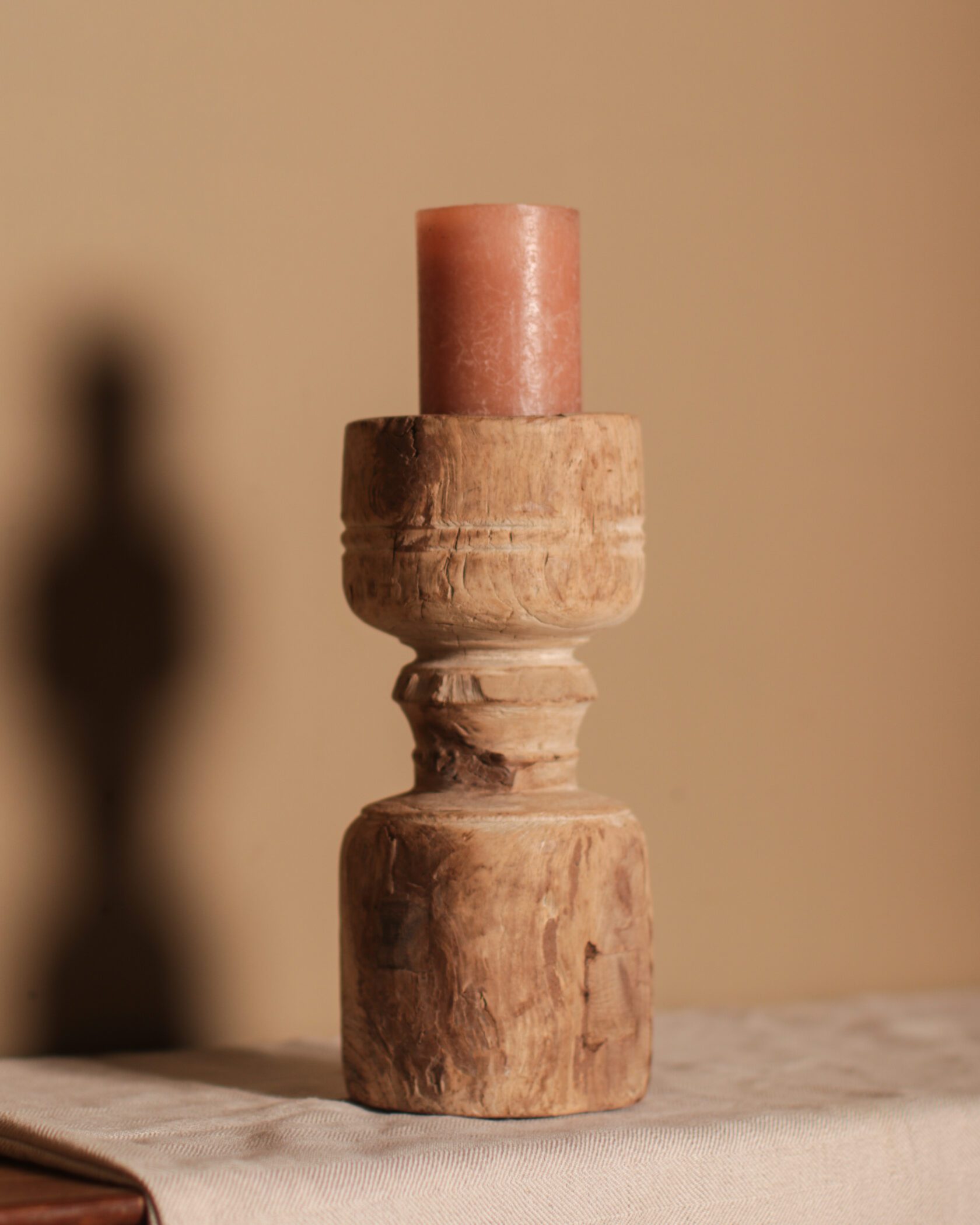 Sun Bleached Small Candle Stand Gallery Image