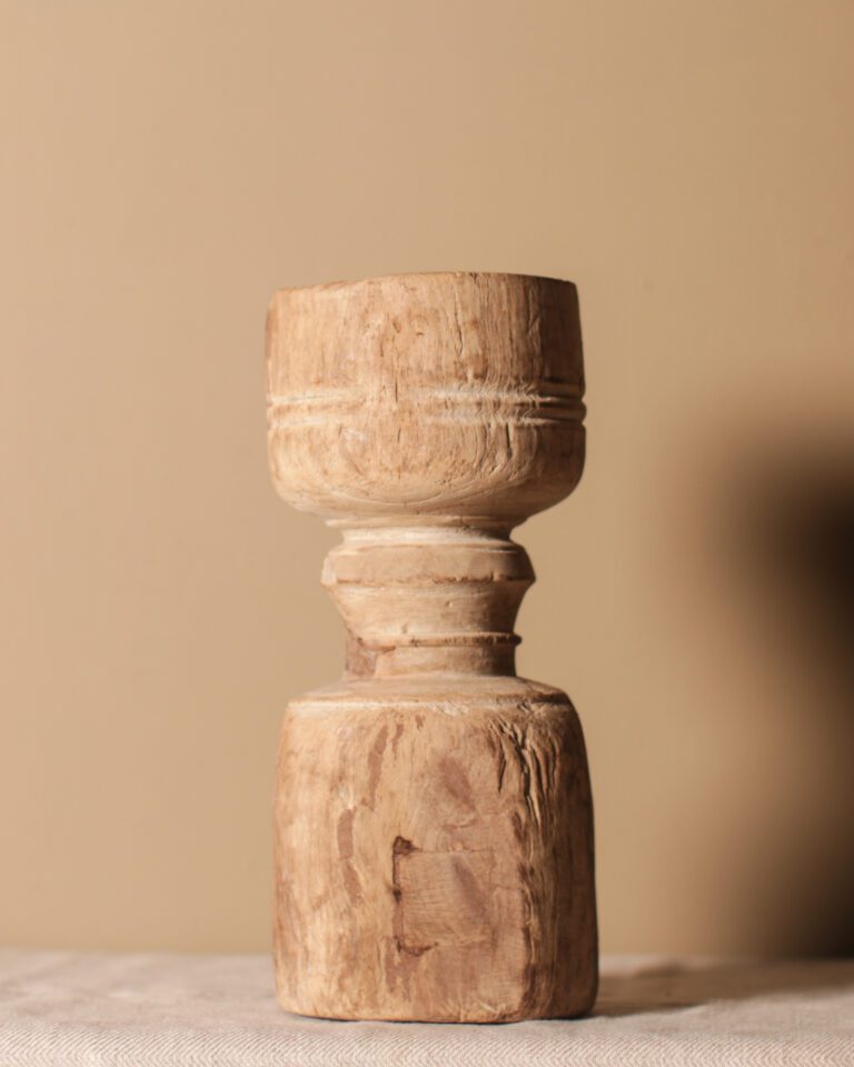Sun Bleached Small Candle Stand