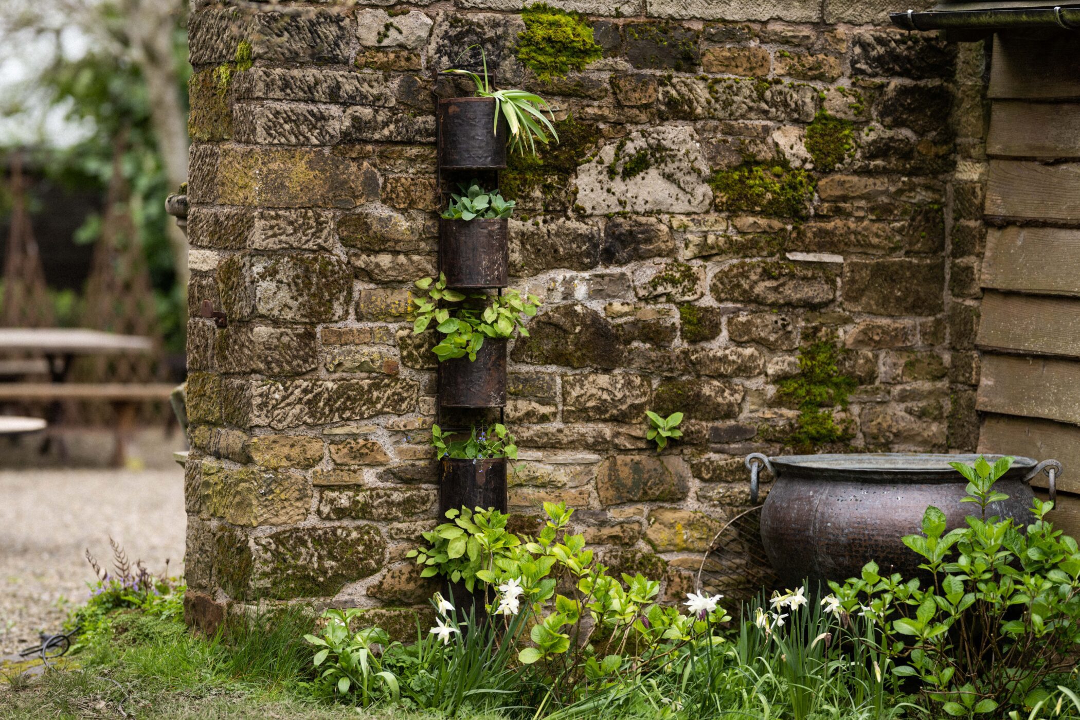 Set of 5 Well Bucket Planter Gallery Image