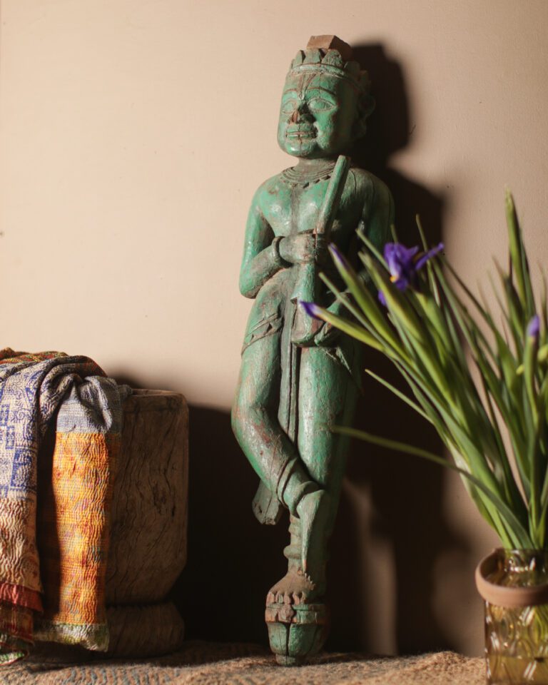 Antique Carved Wooden Figure