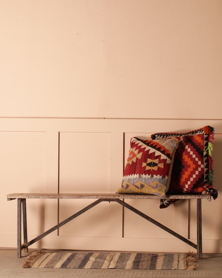 Distressed Chai Bench