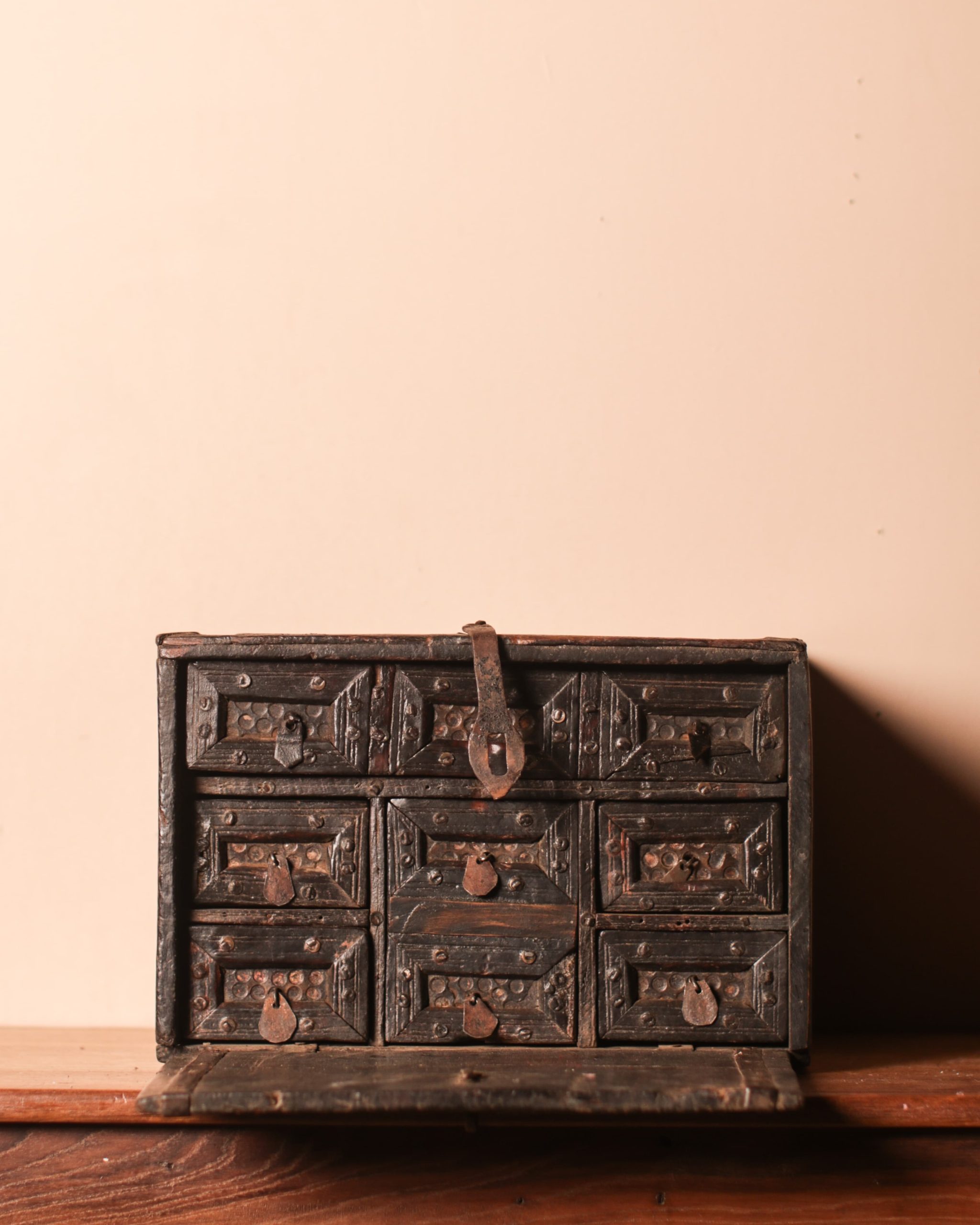 Antique Gujarati Jewellery Box Gallery Image