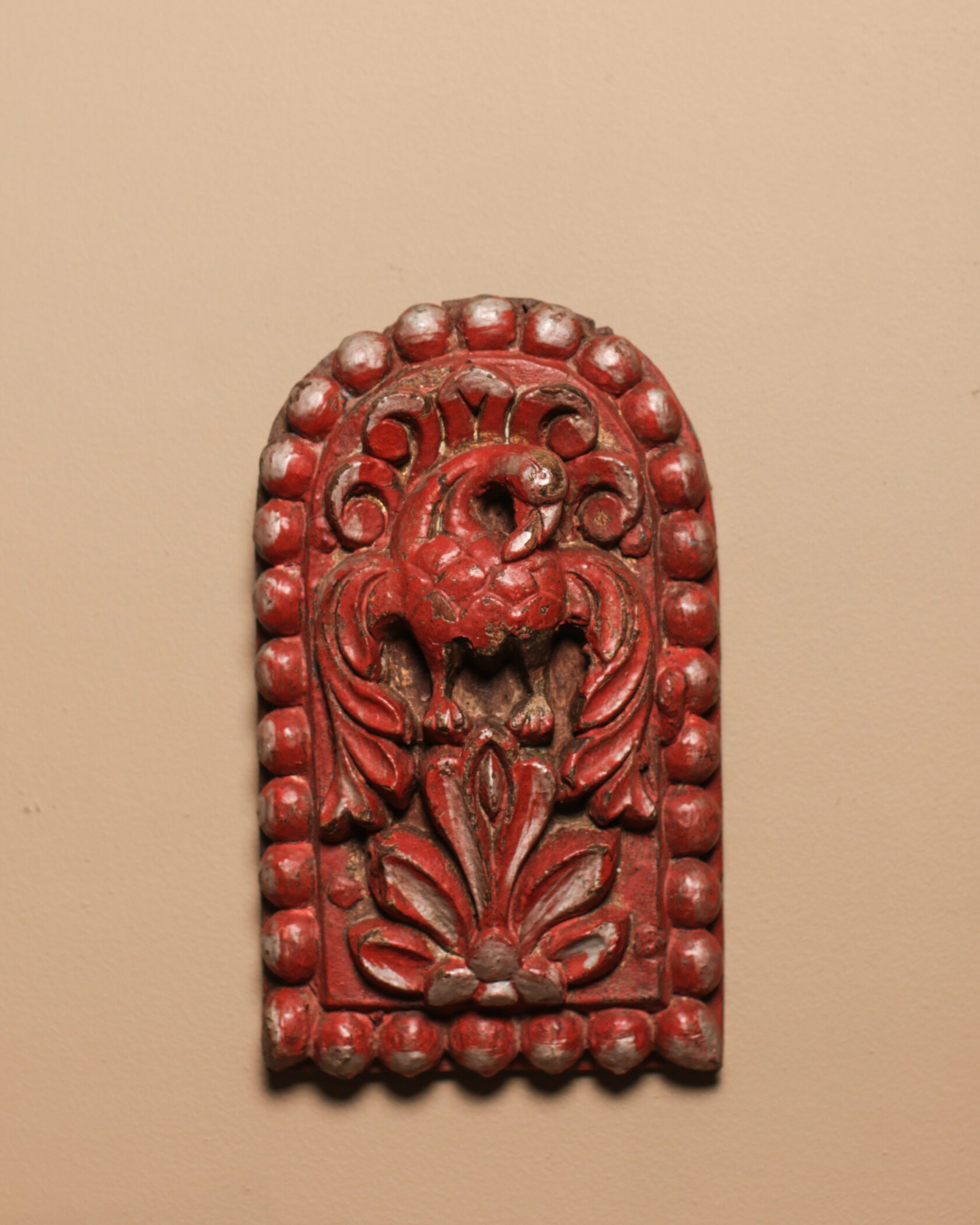 Antique Peacock Carving Gallery Image