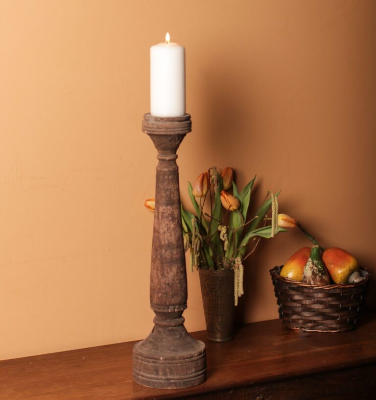 Antique Tribal Candle Stand
