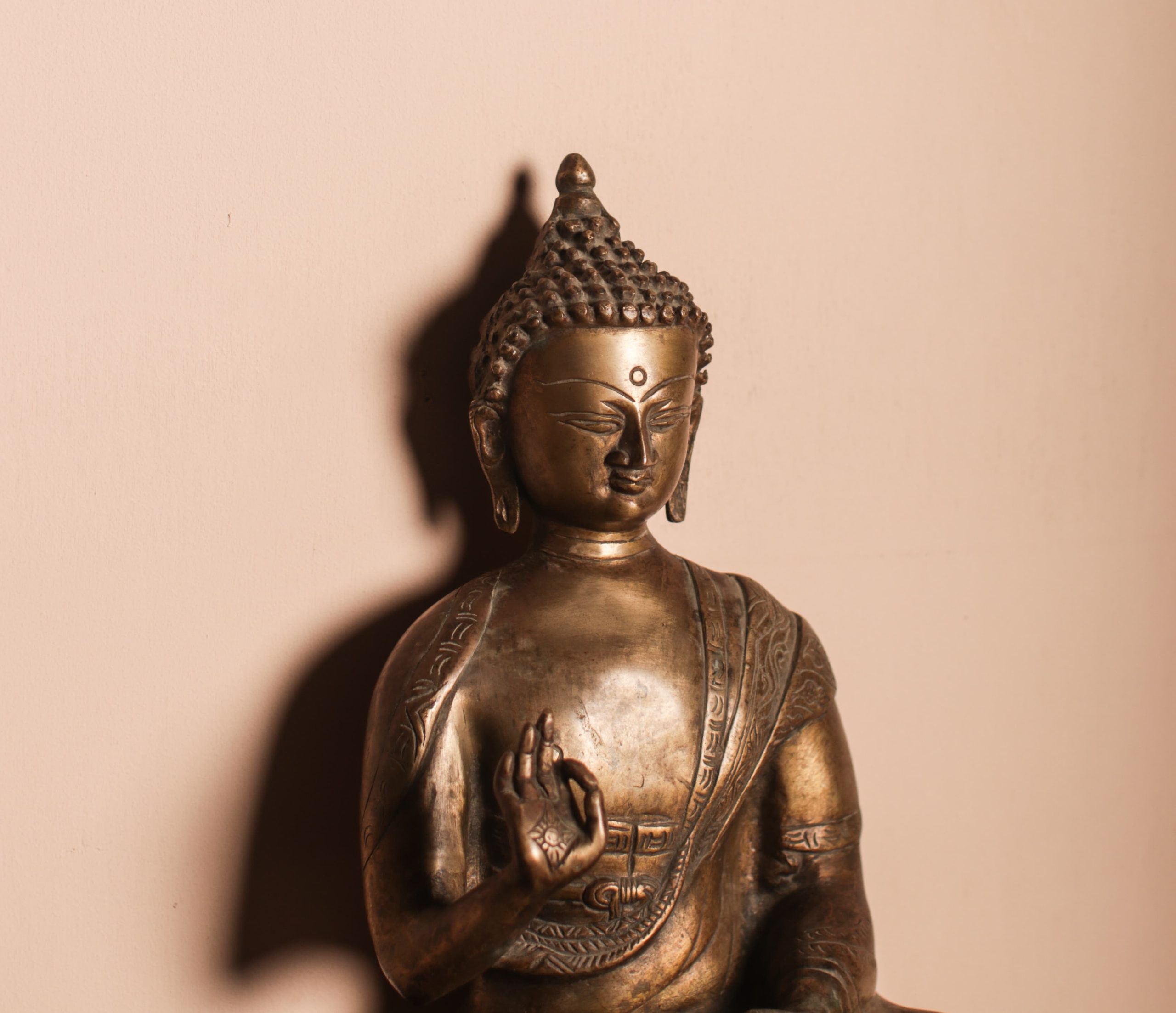 Large Brass Buddha Gallery Image
