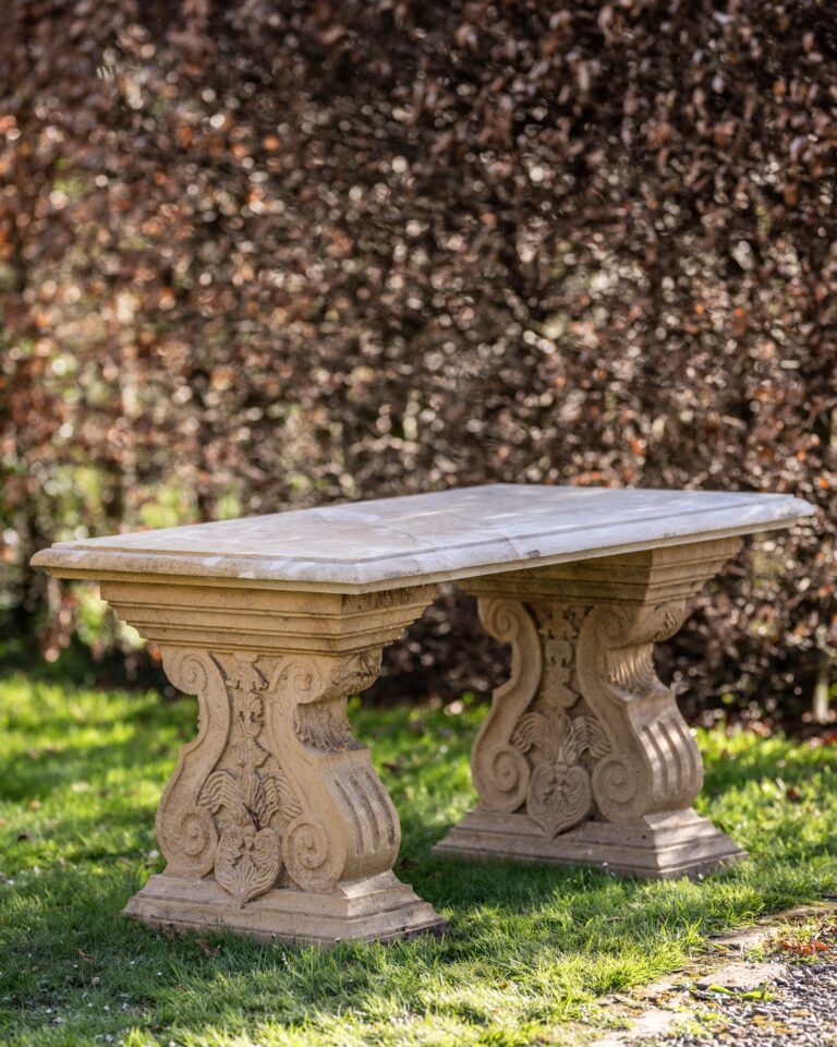 Carved Stone Table