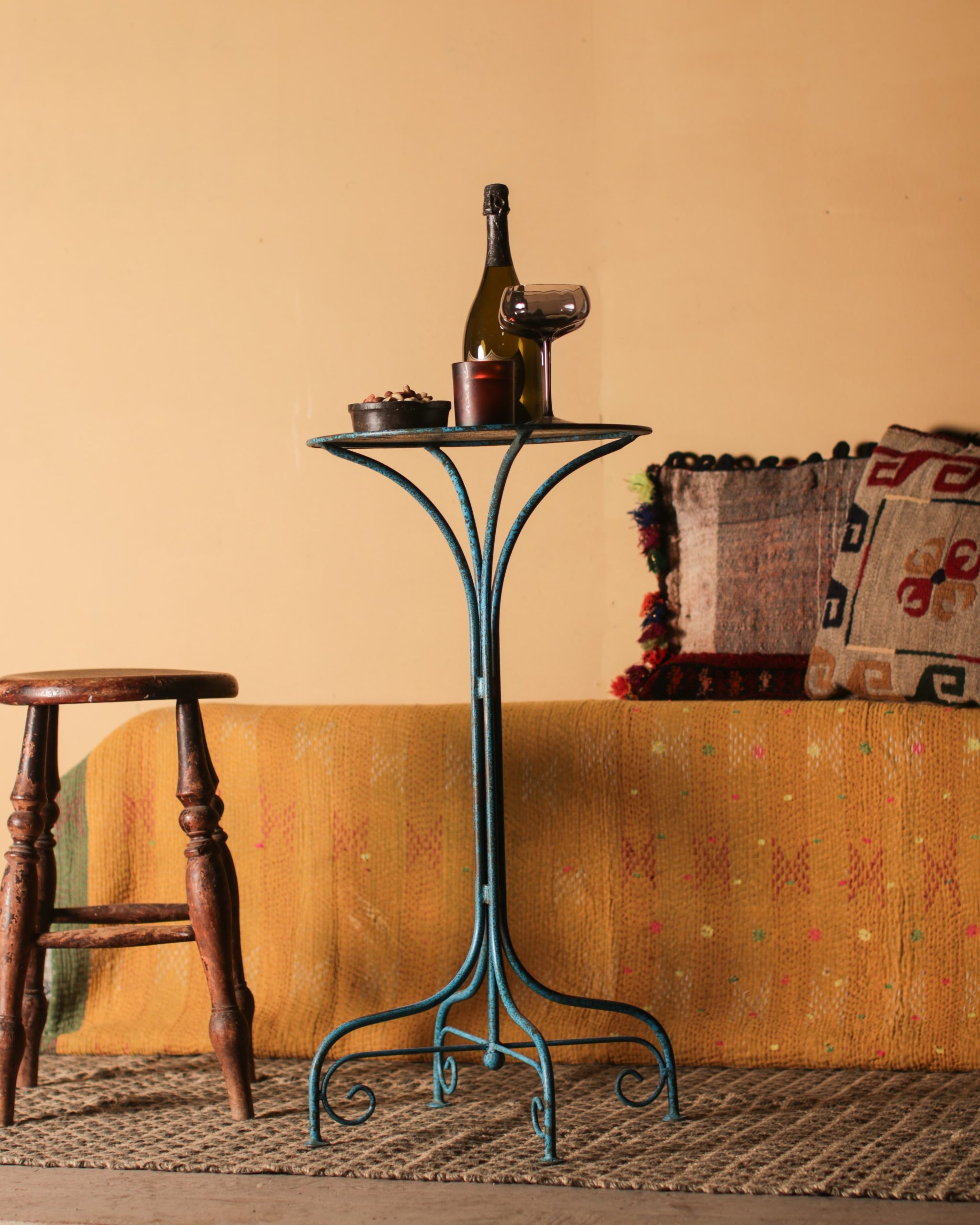 Blue Occasional Table Gallery Image