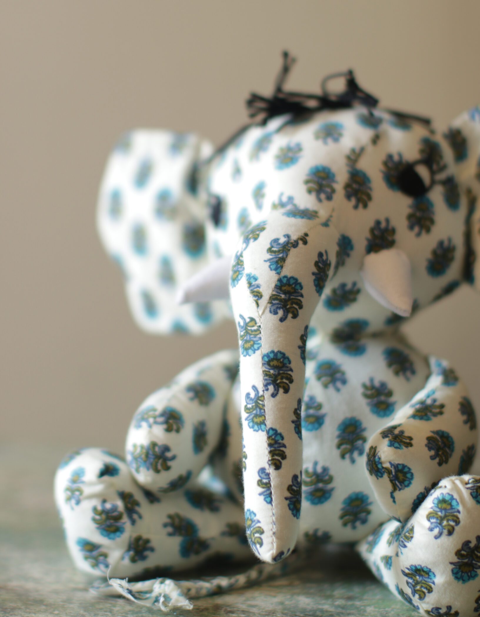 Blue Toy Elephant Gallery Image