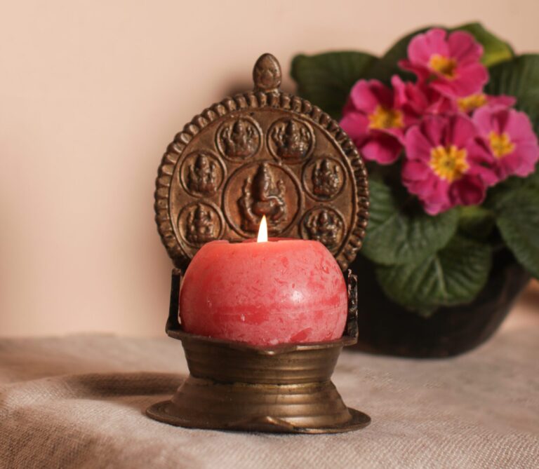 Brass Lakshmi Lamp