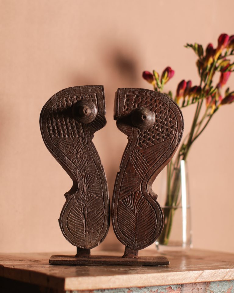 Intricately Carved Shoes