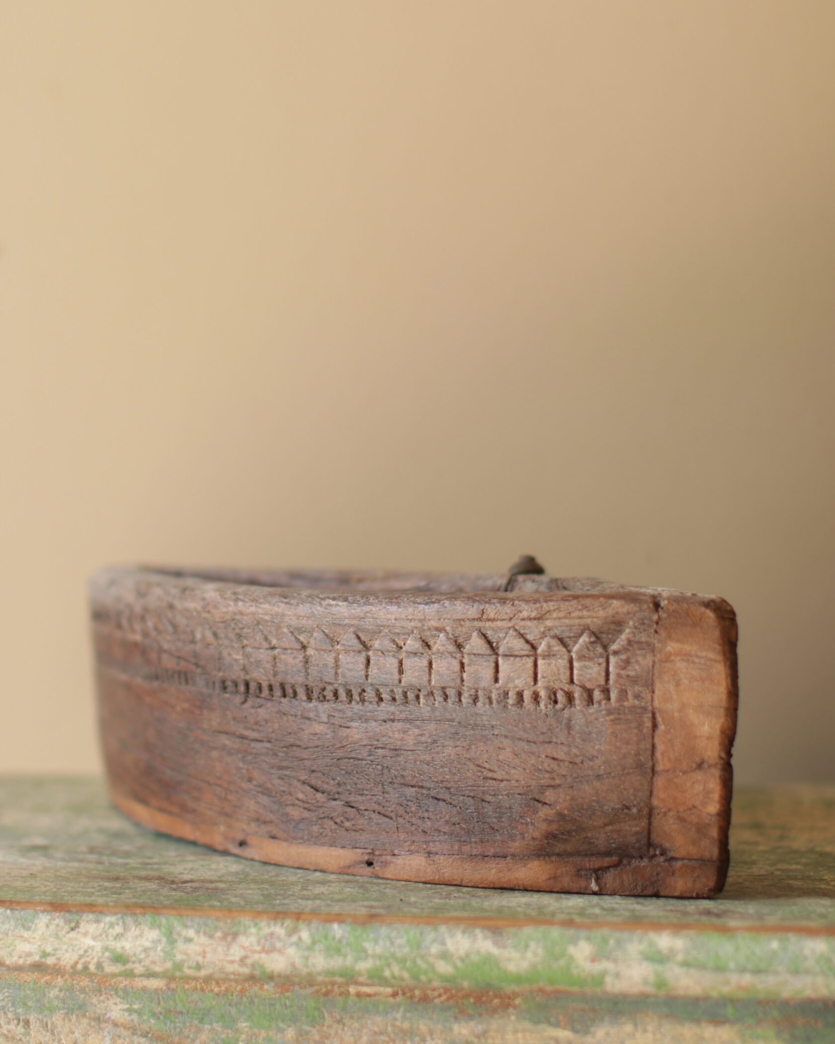 Carved Oval Bowl Gallery Image