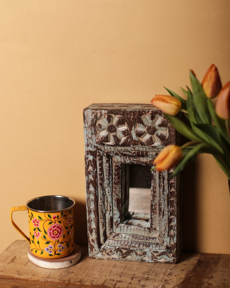 Carved Shrine Mirror