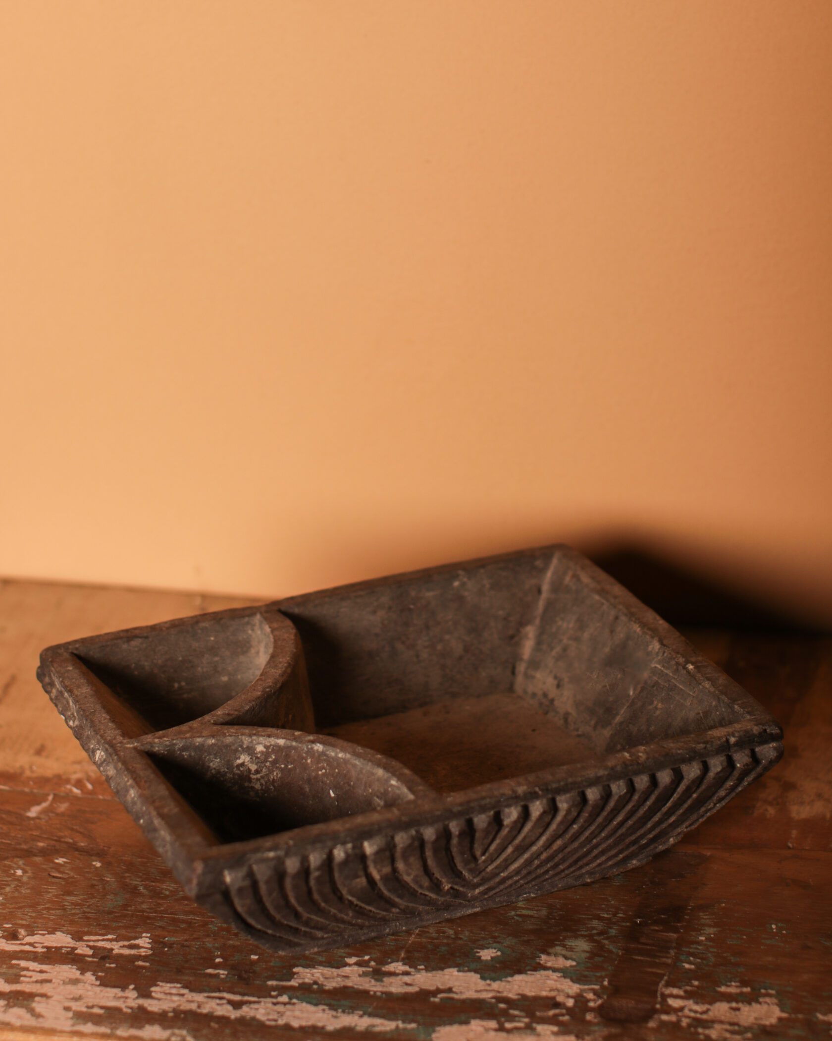 Carved Wooden Bowl Gallery Image