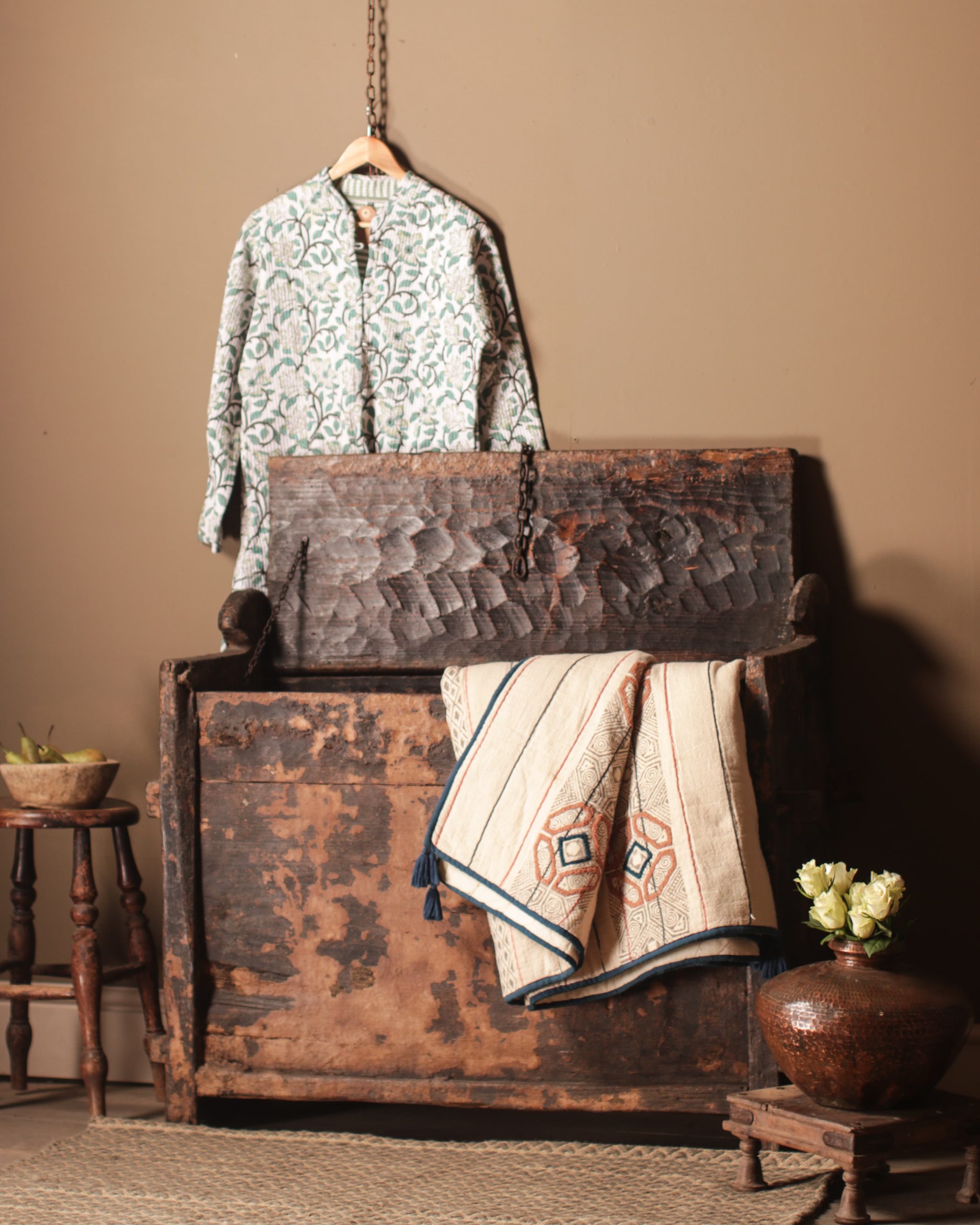 Dark Wood Large Chest Gallery Image