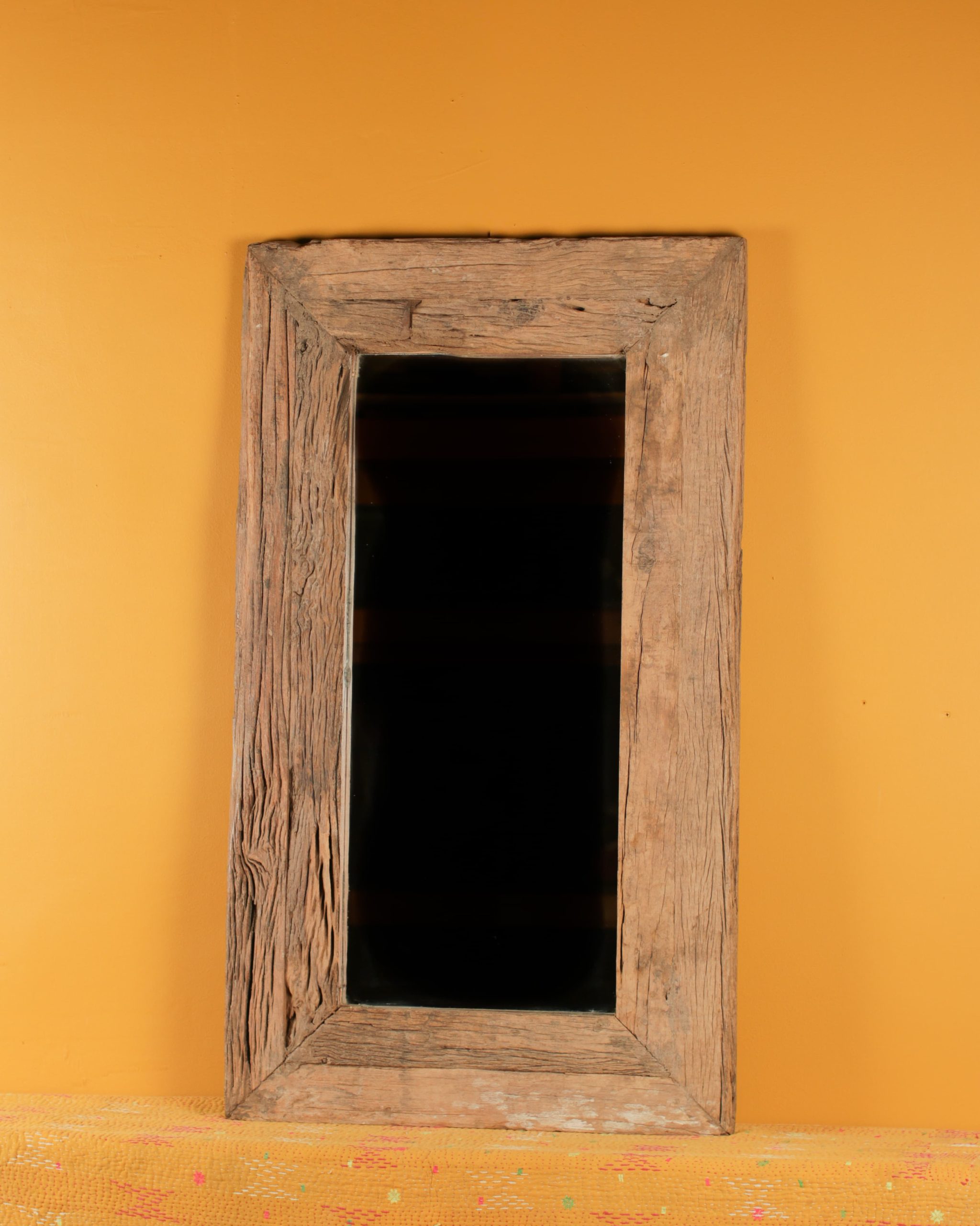 Distressed Wood Mirror Gallery Image