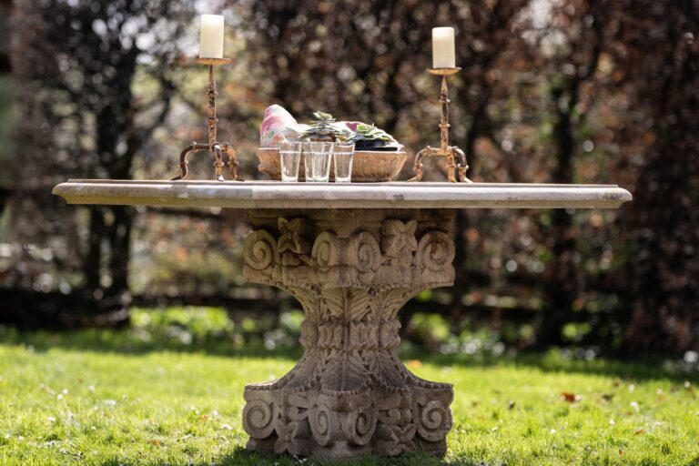 Exquisite Hand-Carved Table