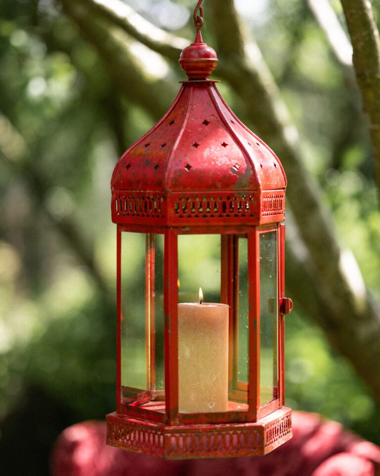 Red Arabian Lantern