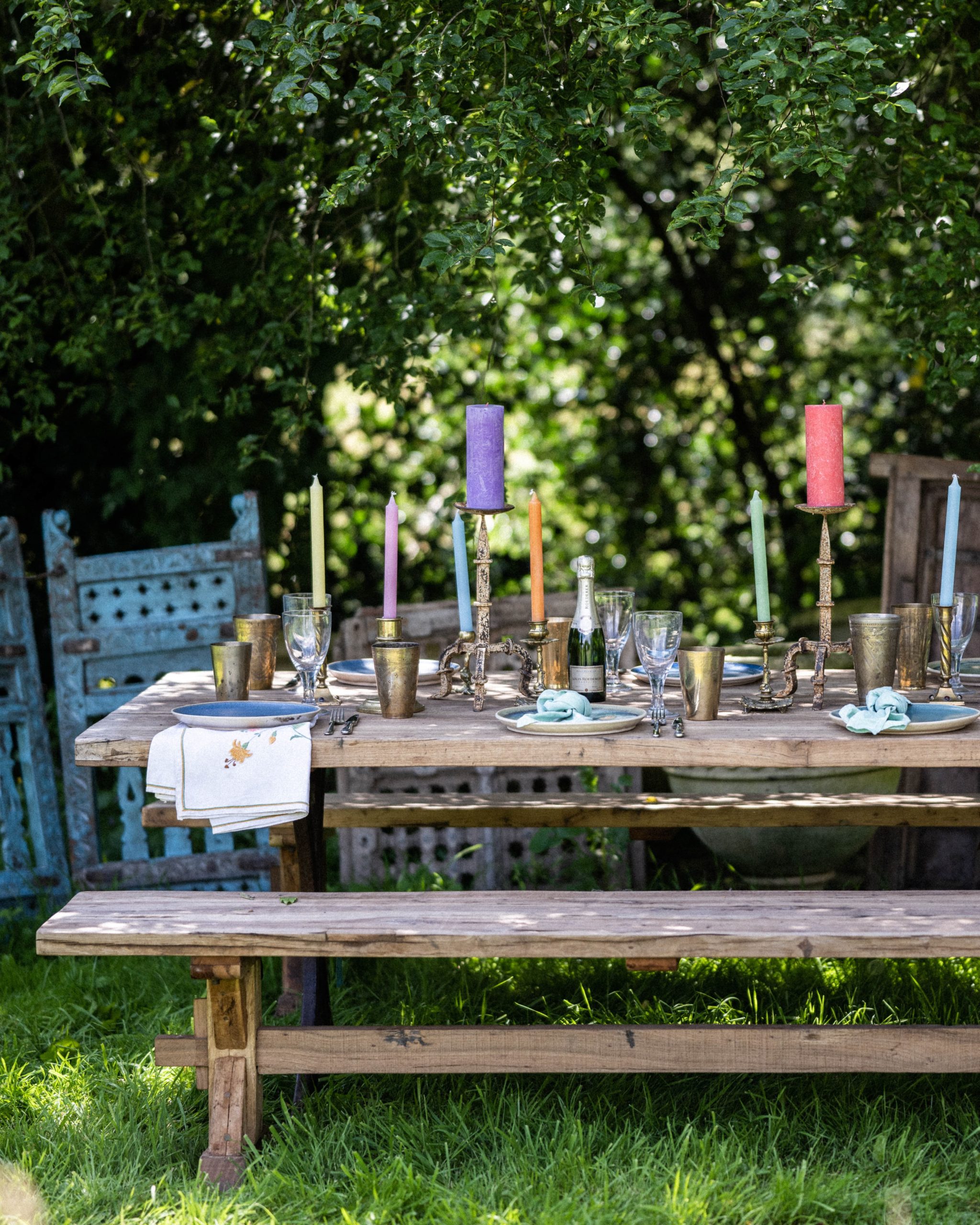 Teak Garden Bench Gallery Image