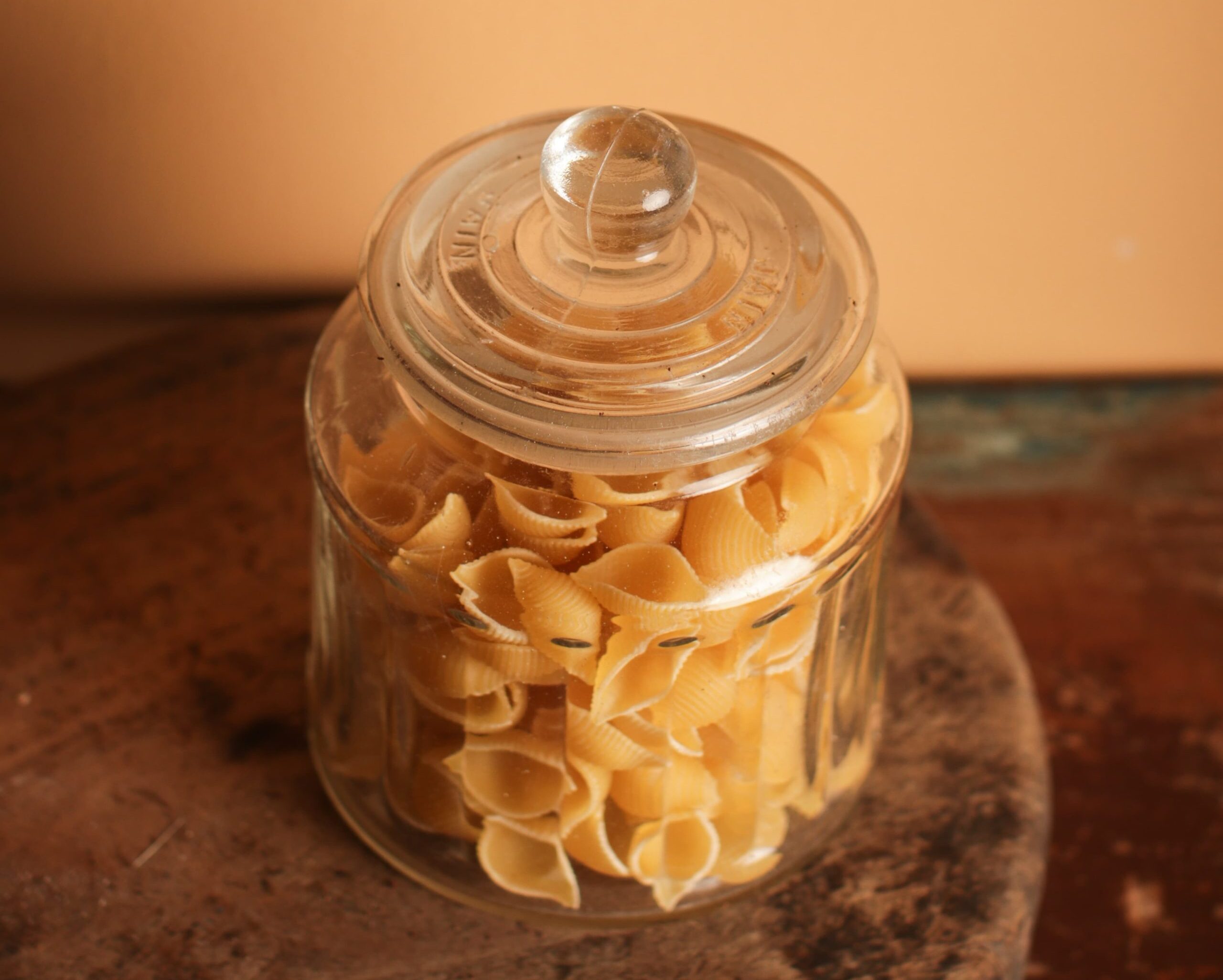 Small Vintage Glass Jar Gallery Image