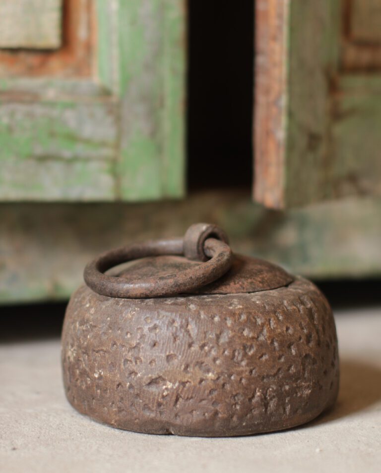 Black Granite Door Stop