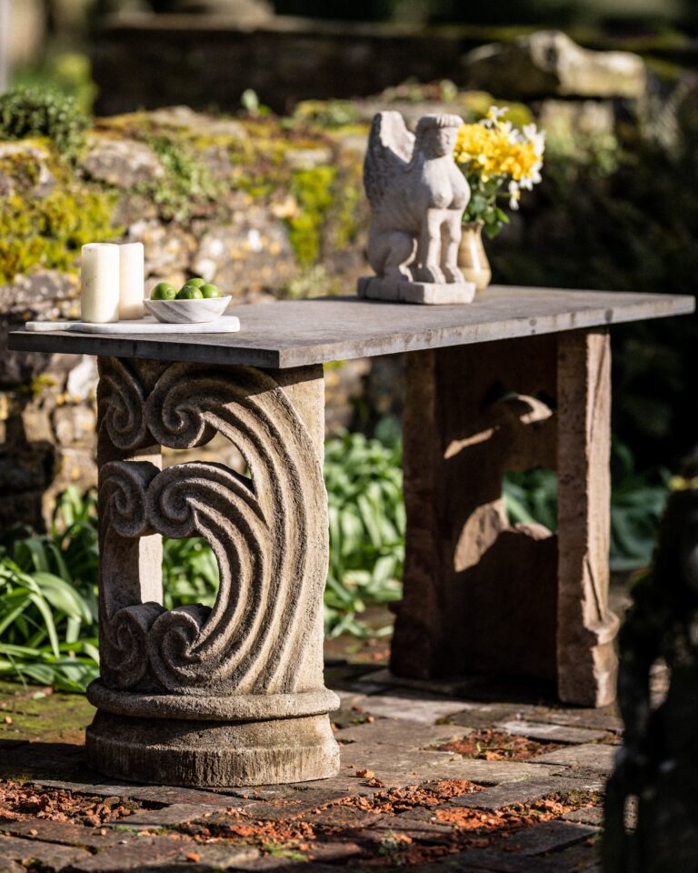 Round Stone Table Bases