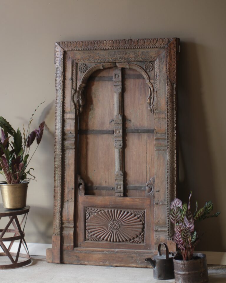 Hand-Carved Shutter
