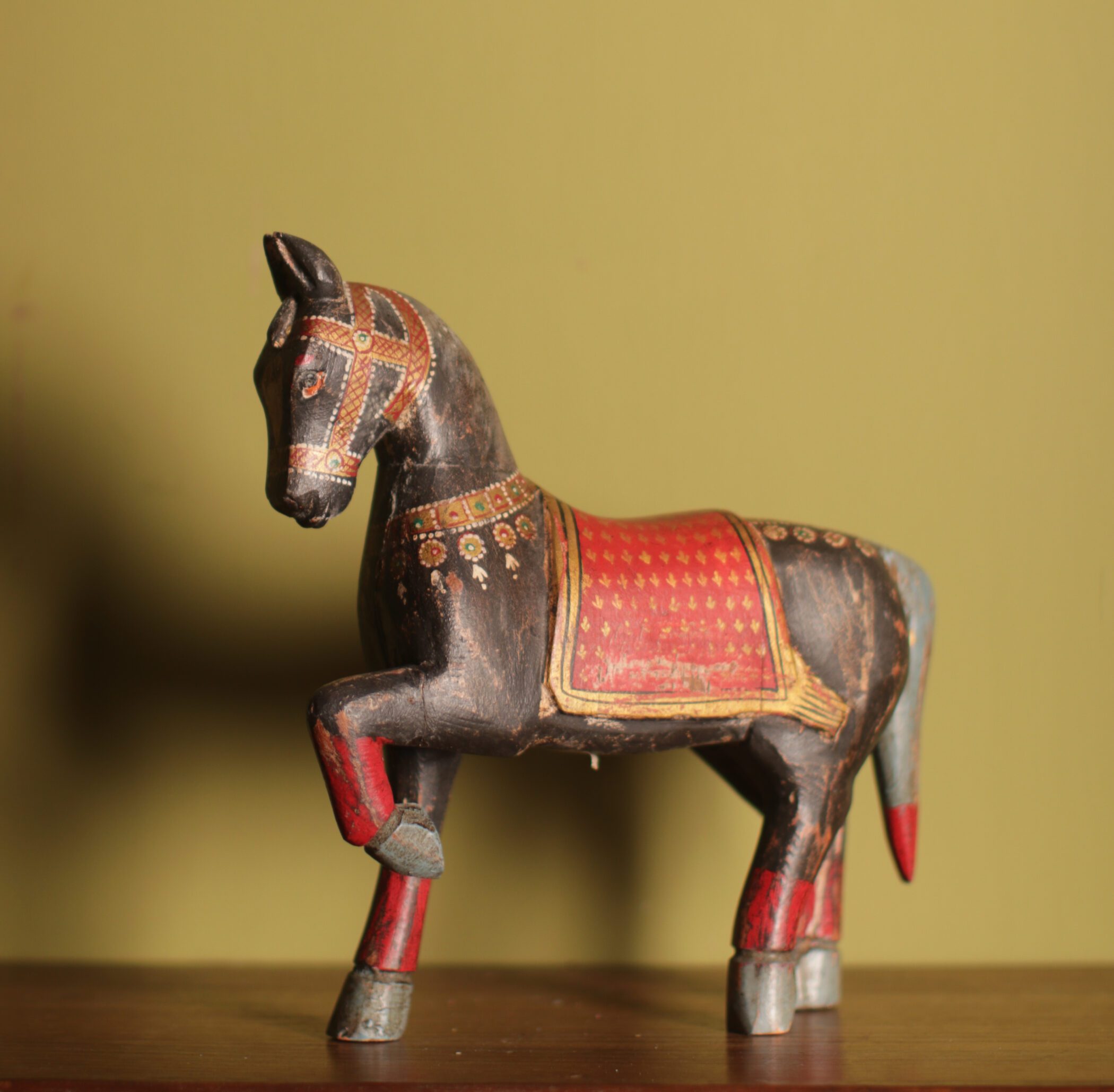 Wooden Painted Horse Gallery Image