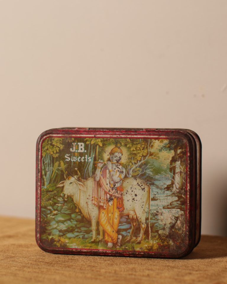 Painted Vintage Tin