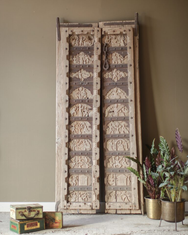 Intricately Hand-Carved Doors