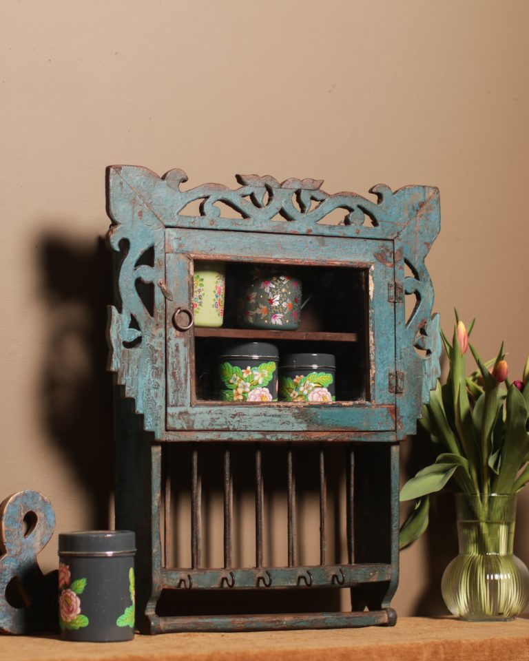 Vintage Kitchen Wall Rack