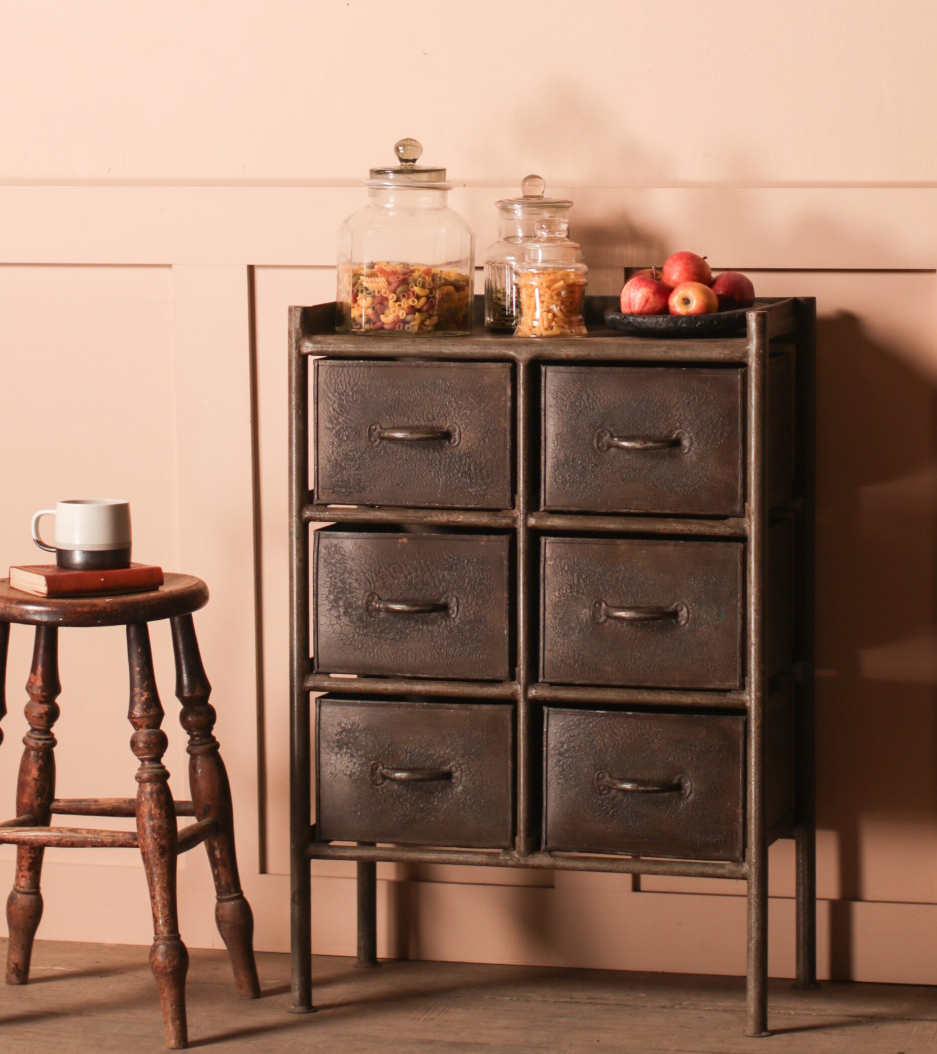 Grey Metal Drawer Cabinet Gallery Image