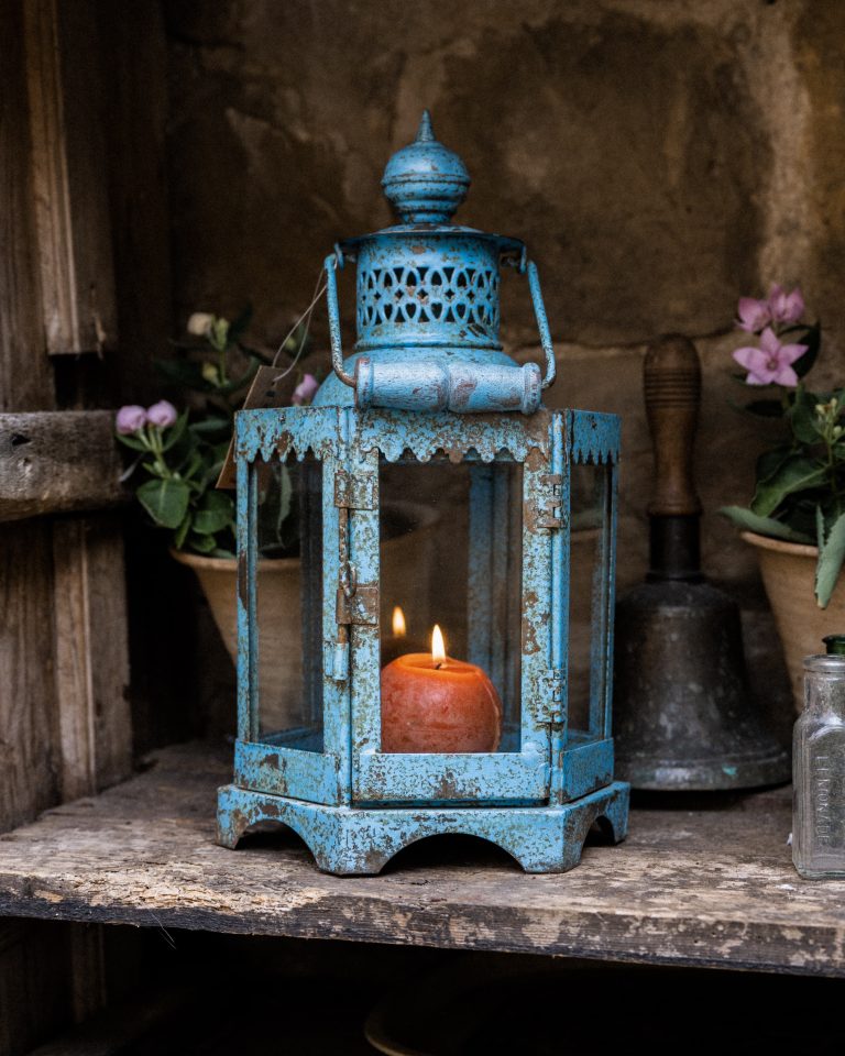 Blue Mogul Lantern