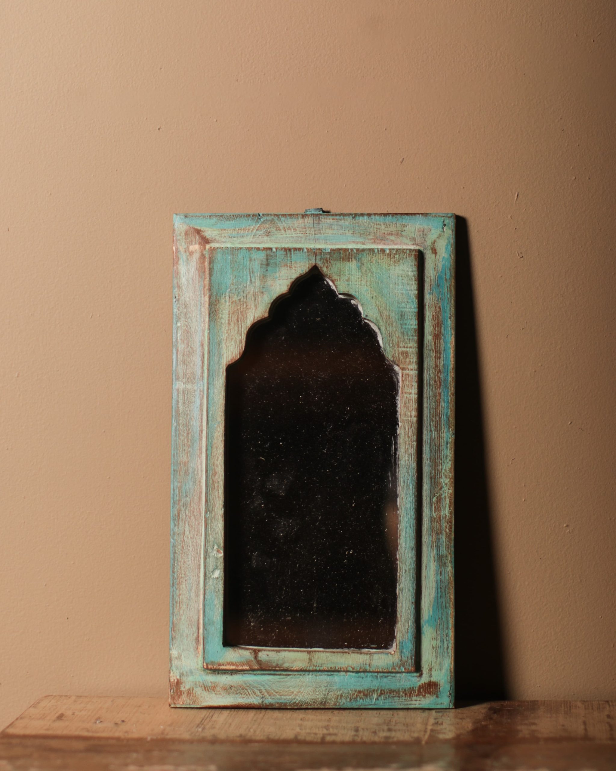 Teal Panel Mirror Gallery Image