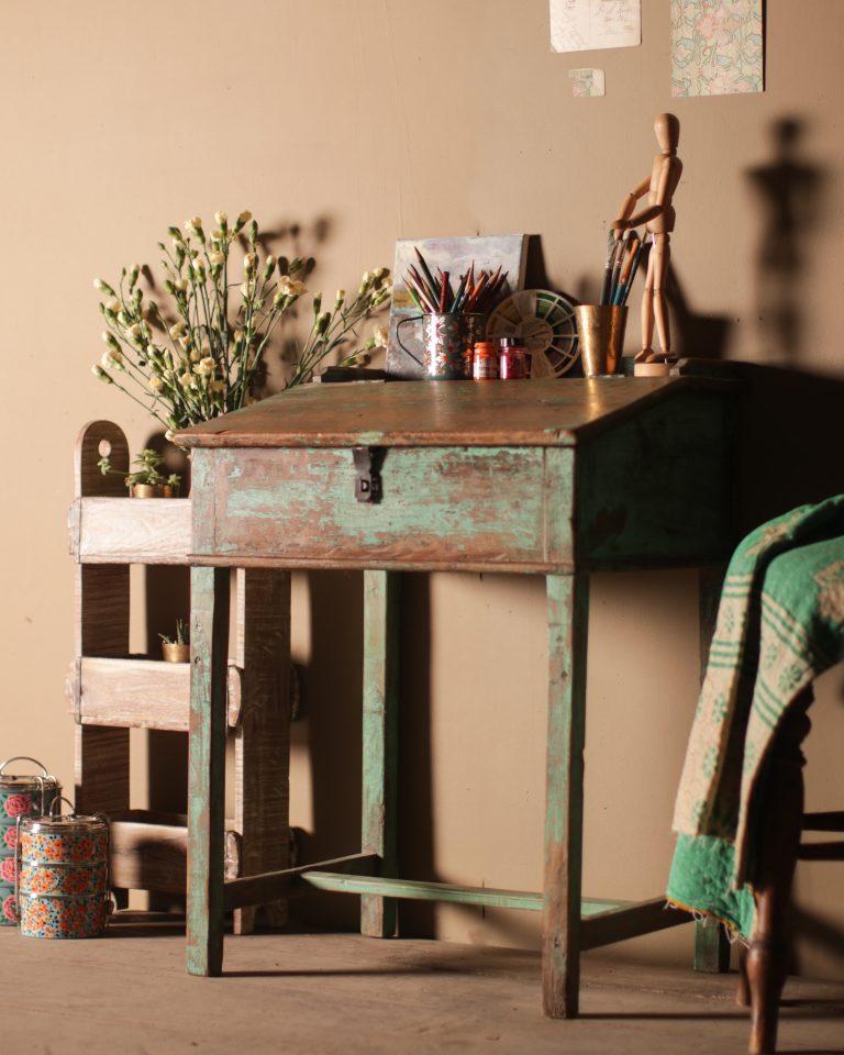Vintage School Desk