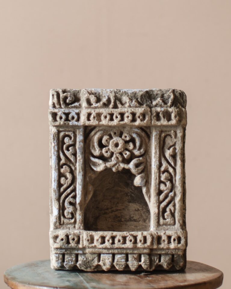 Small Carved Stone Shrine