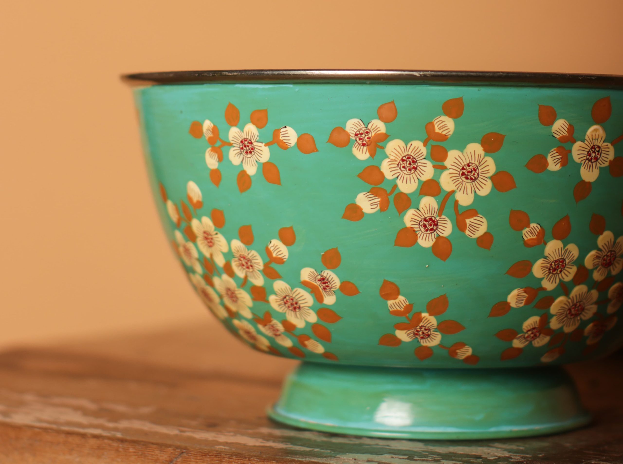 Teal Mixing Bowl Gallery Image