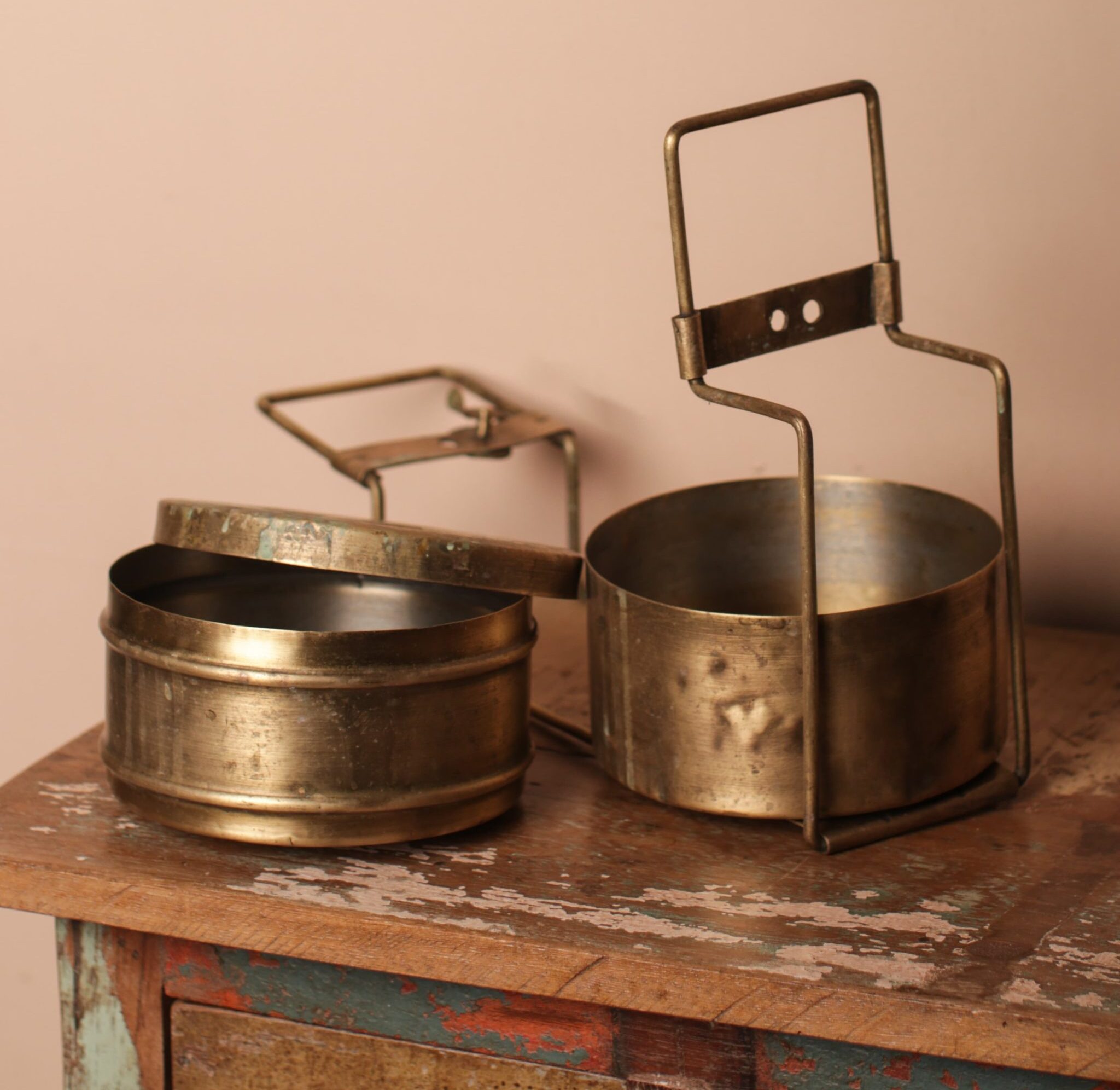 Brass Tiffin Tin Gallery Image