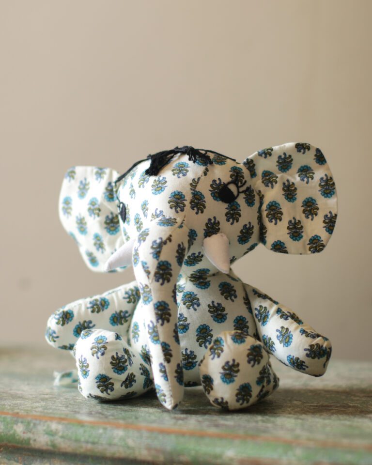 Blue Toy Elephant