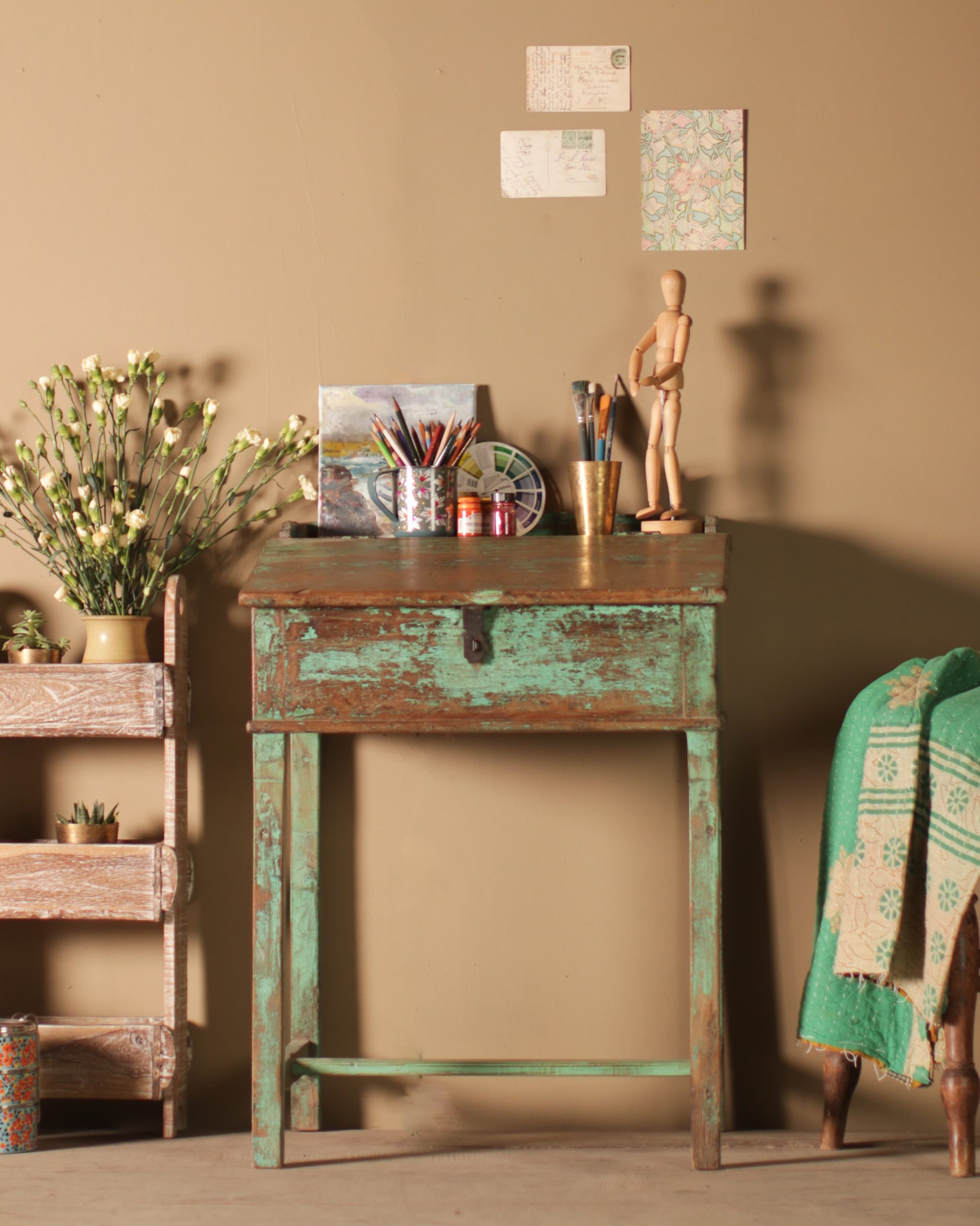 Vintage School Desk Gallery Image