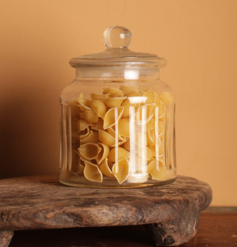 Small Vintage Glass Jar