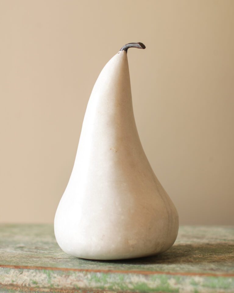 Marble White Pear
