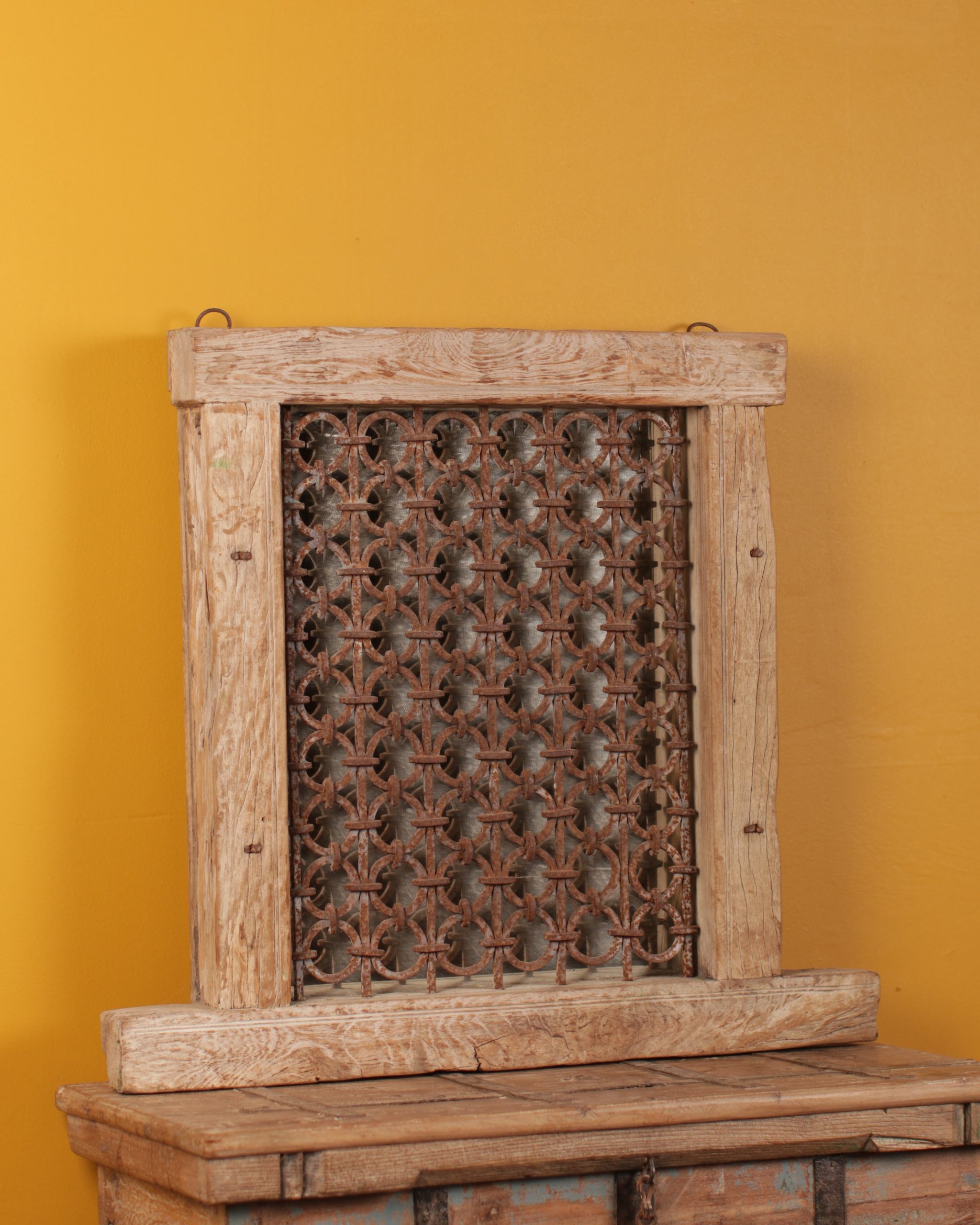 Wooden Jali Mirror Gallery Image