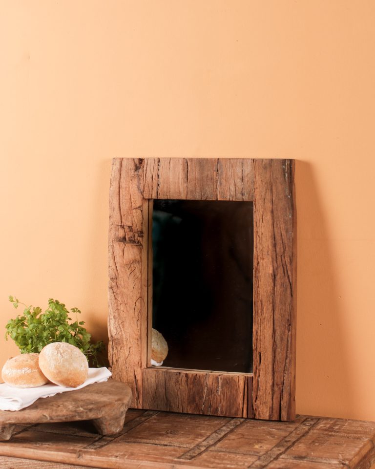 Wooden Framed Mirror