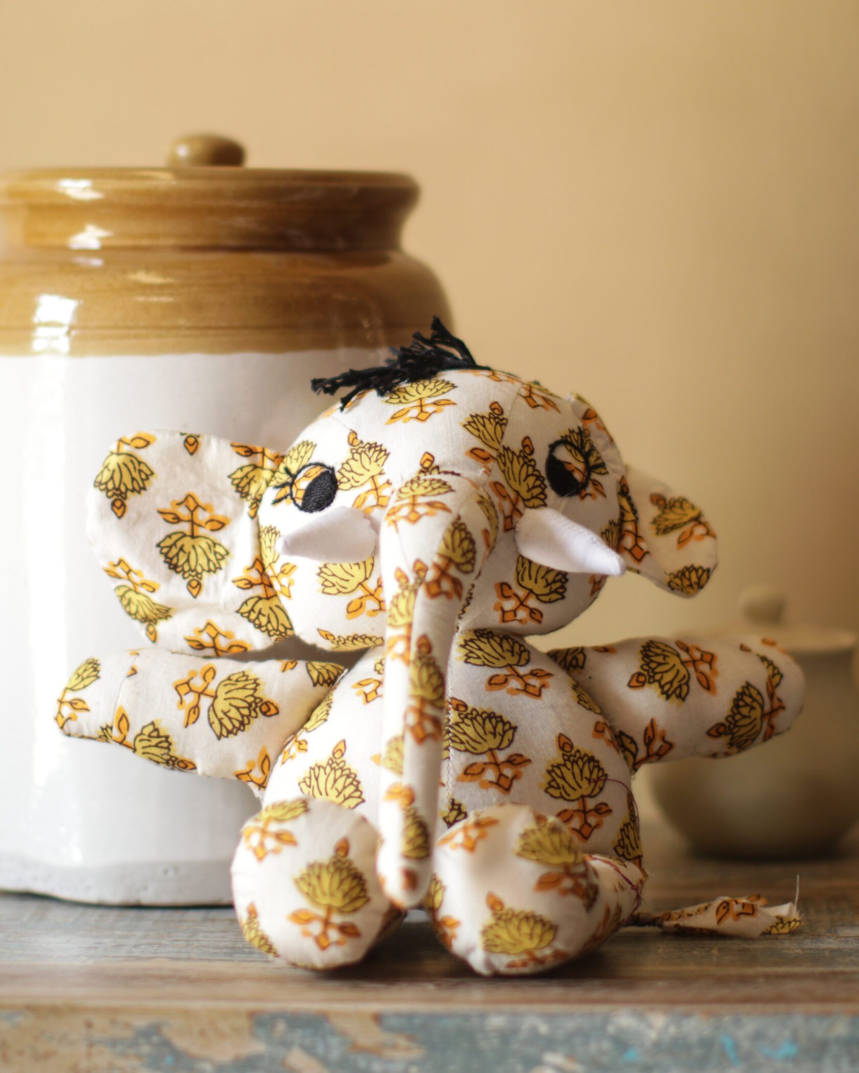 Yellow Toy Elephant Gallery Image