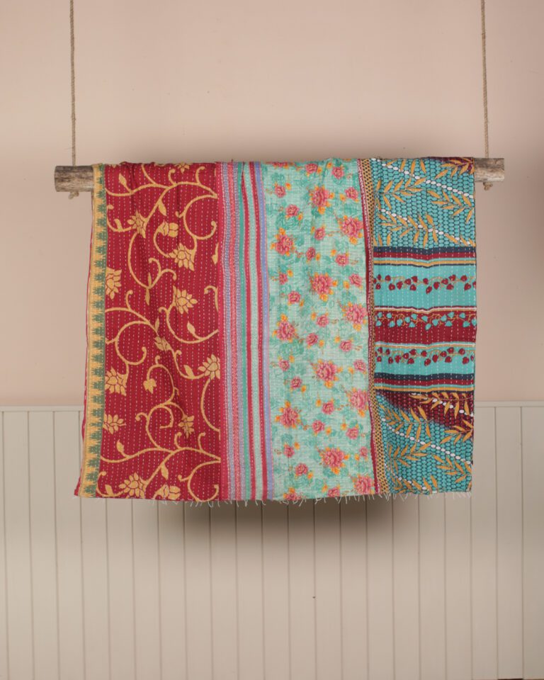 Pathwork Kantha Throw