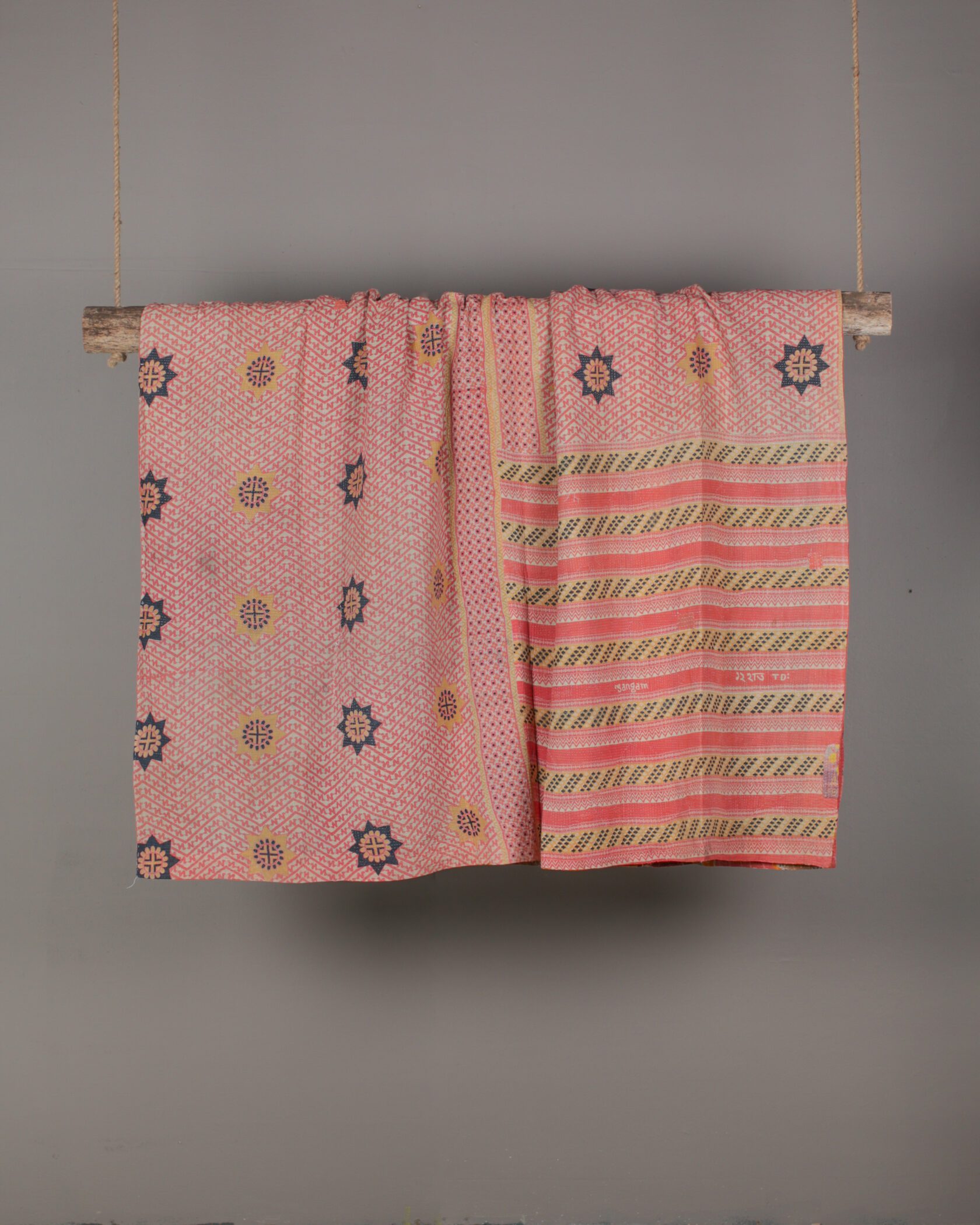 Kantha Stitch Throw Gallery Image