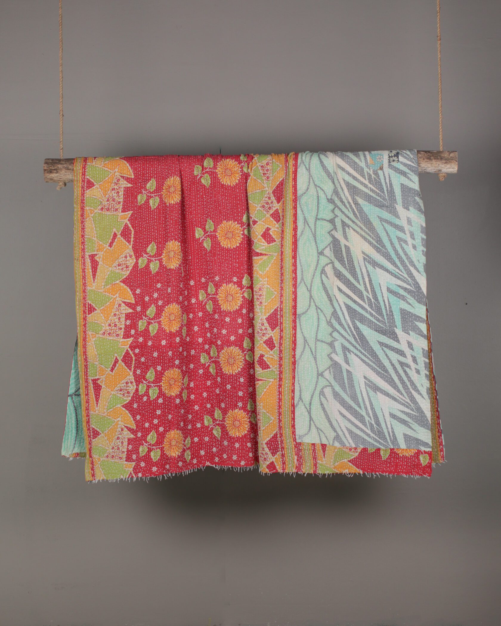 Vintage Kantha Throw Gallery Image